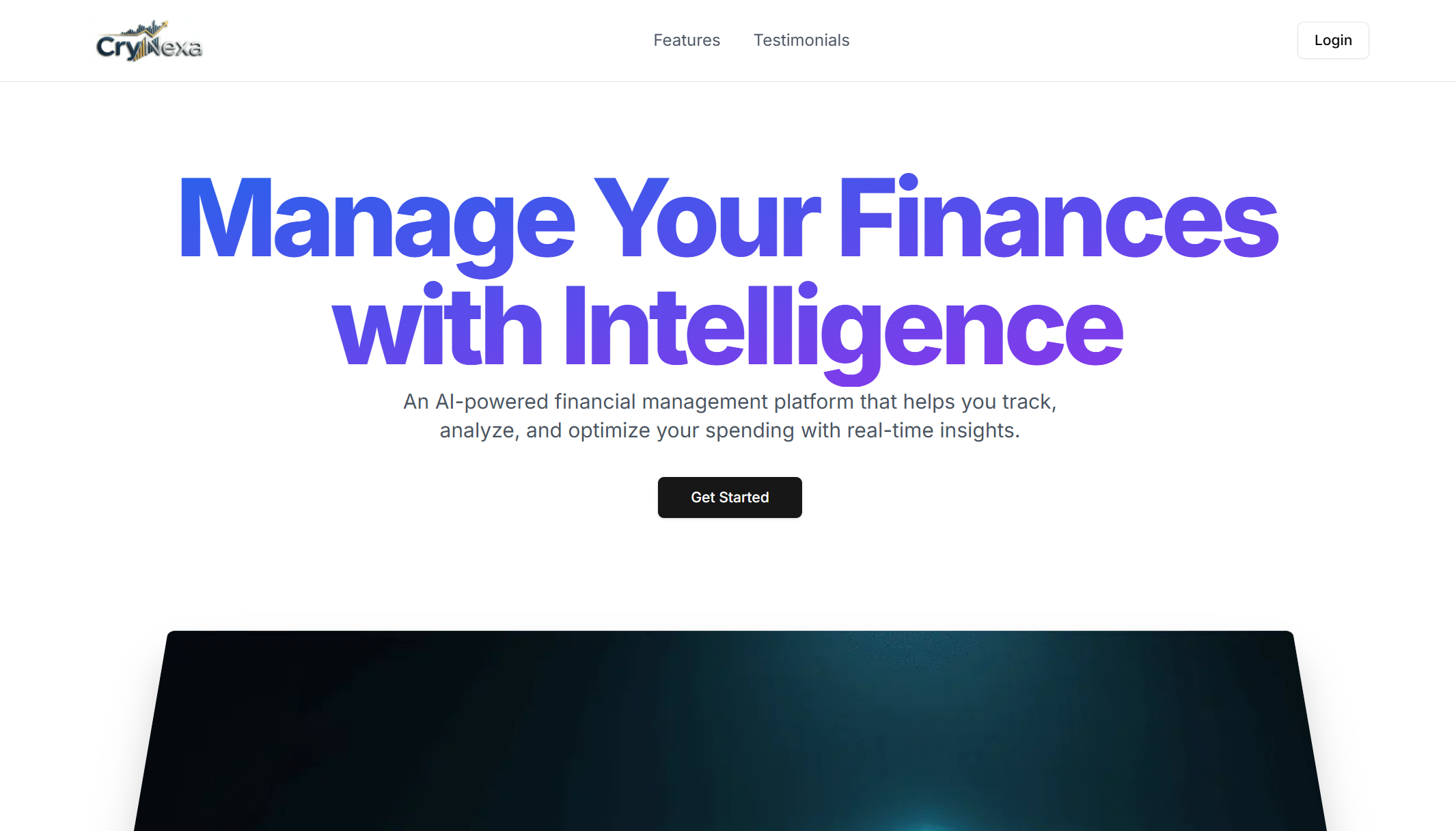 CryNexa - AI Finance Platform